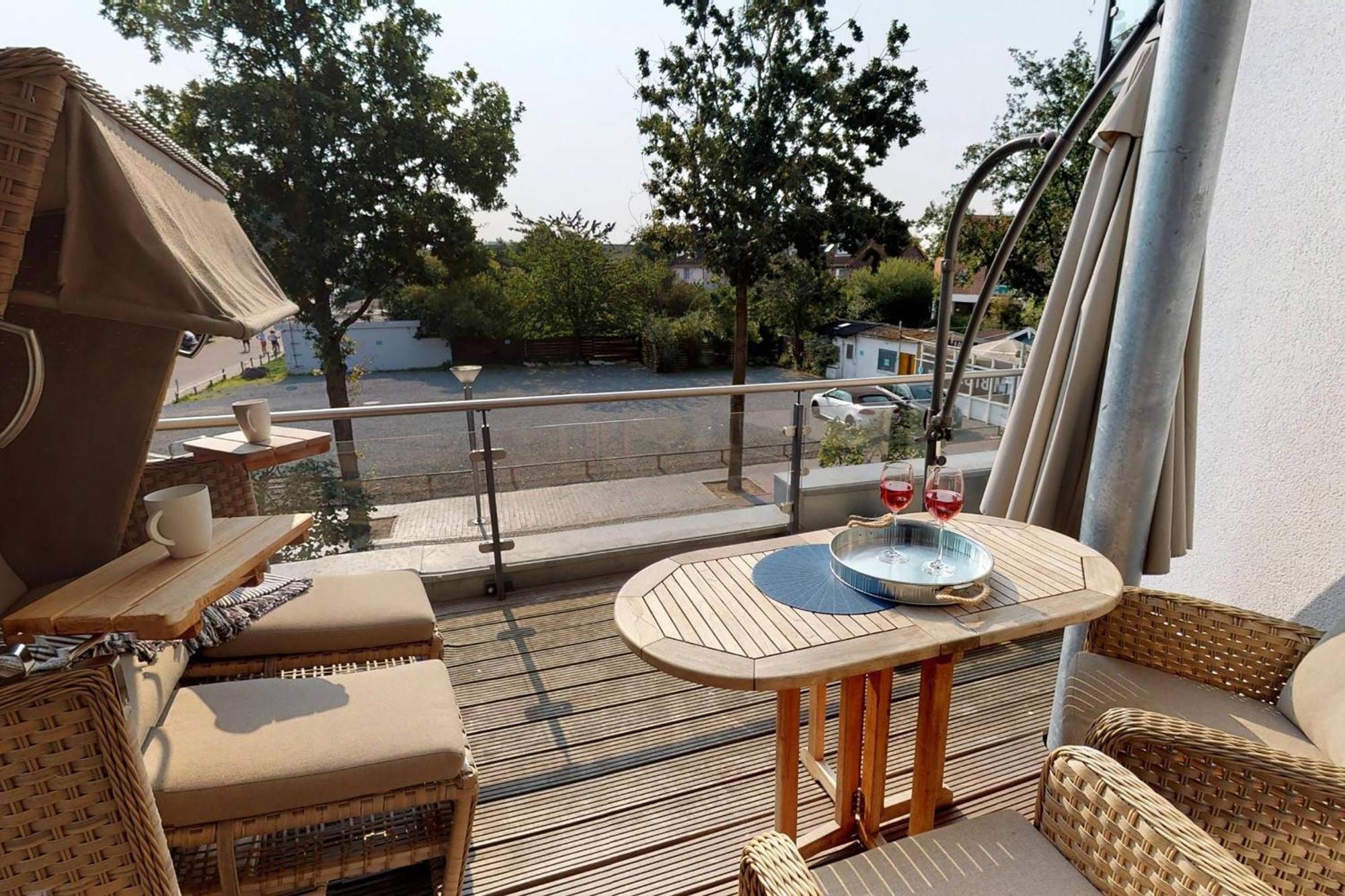 Villa Meeresrauschen Carpe Diem Mit Grosszuegiger Terrasse Und Extragrossem Strandkorb Pelzerhaken Luaran gambar